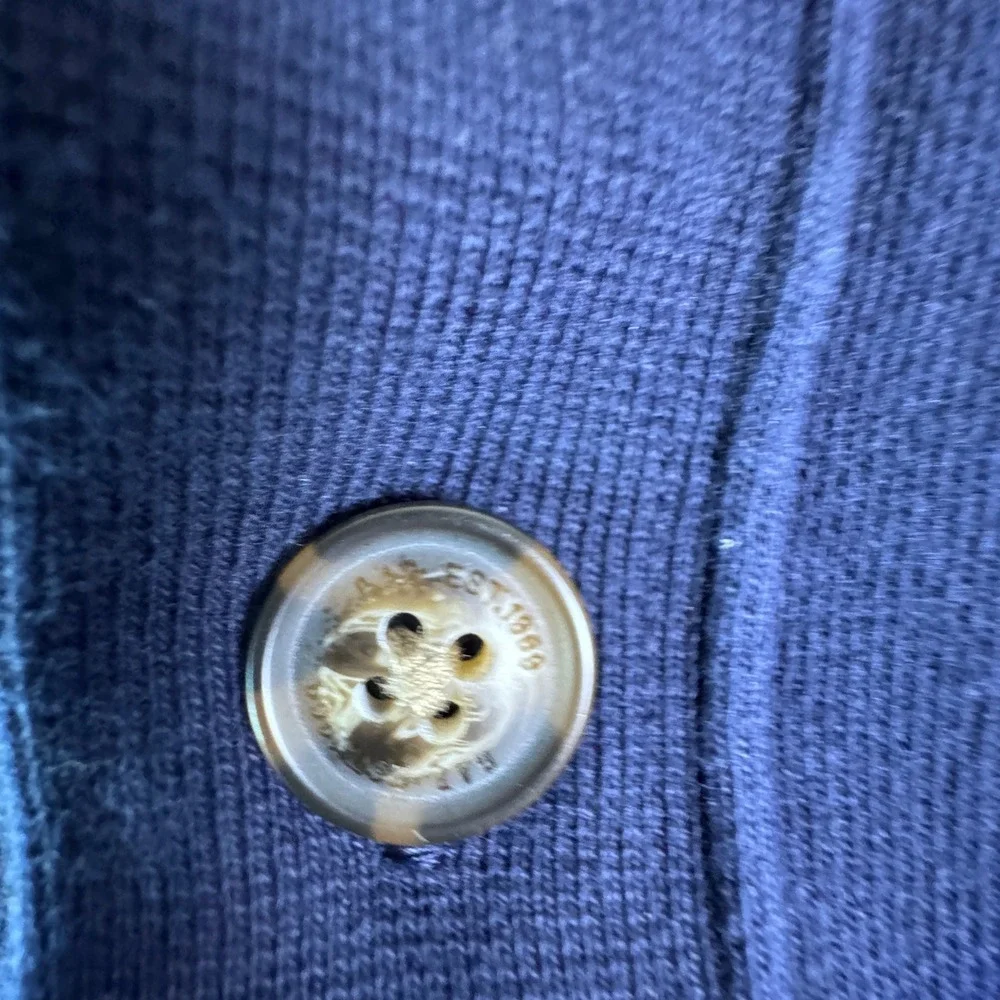 Baby Gap Toddler Boys Navy Blue‎ Shawl Collar Button Front Cardigan Sweater 2T